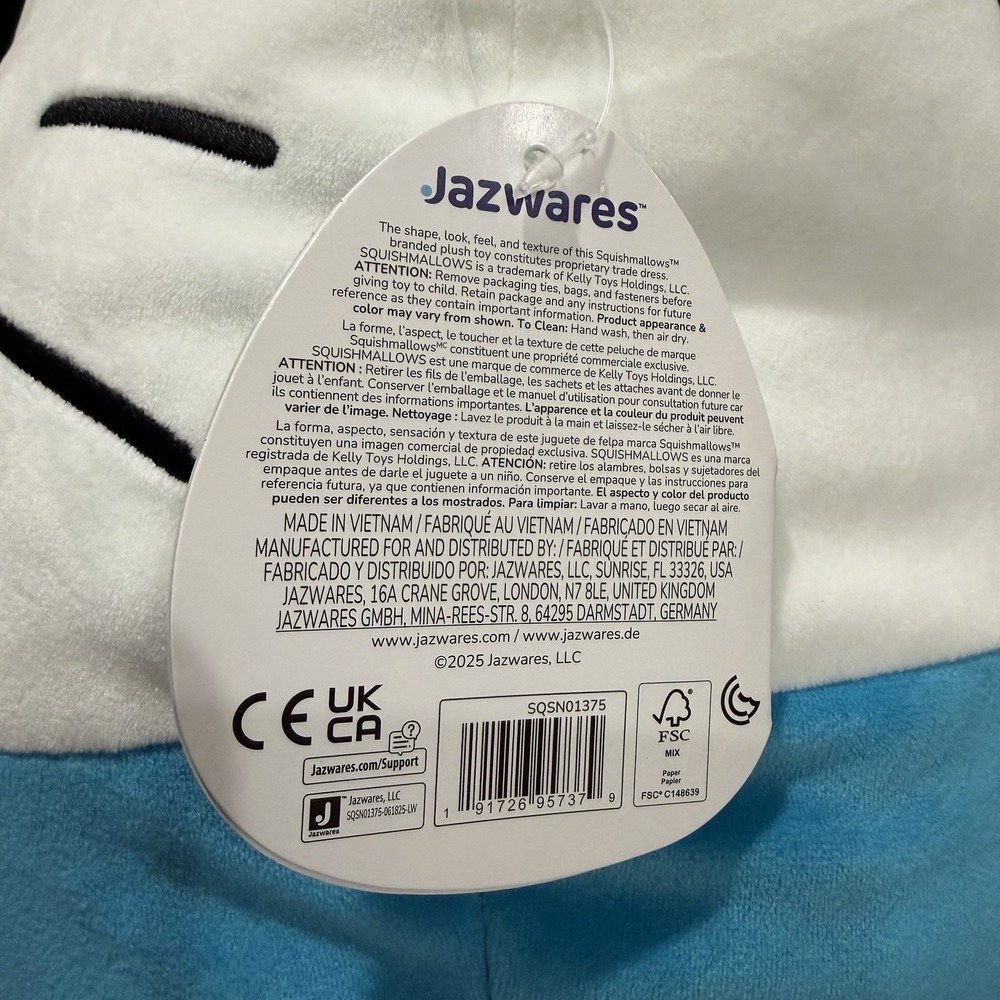 Hello Kitty Original Squishmallows 16" Jumbo Plush New with Tags Toy 3+ Jazwares - Picture 5 of 5